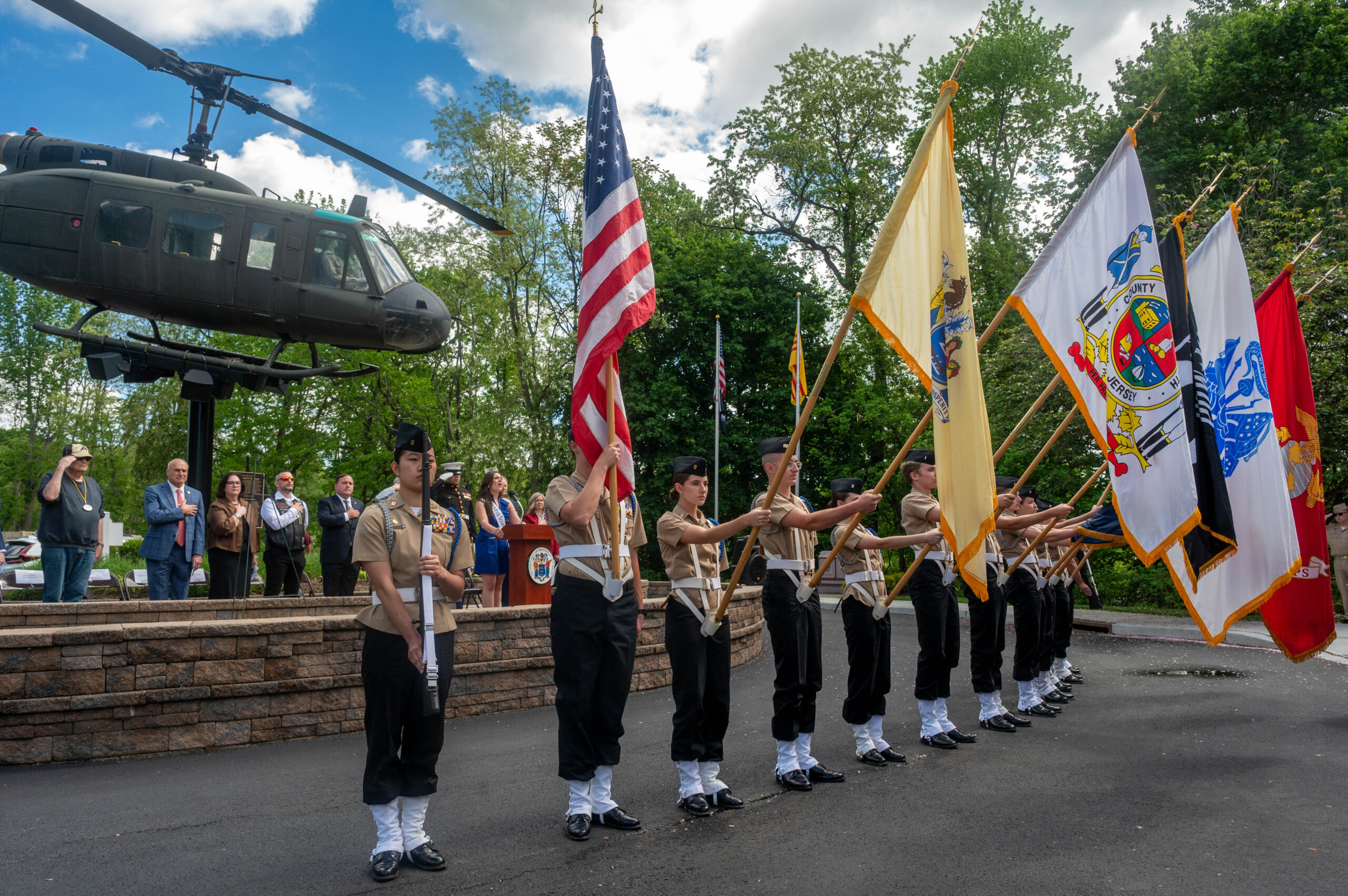 Vietnam Veterans Remembrance Day Ceremony at New Jersey Vietnam Veterans' Memorial and Museum, May 7, 2025