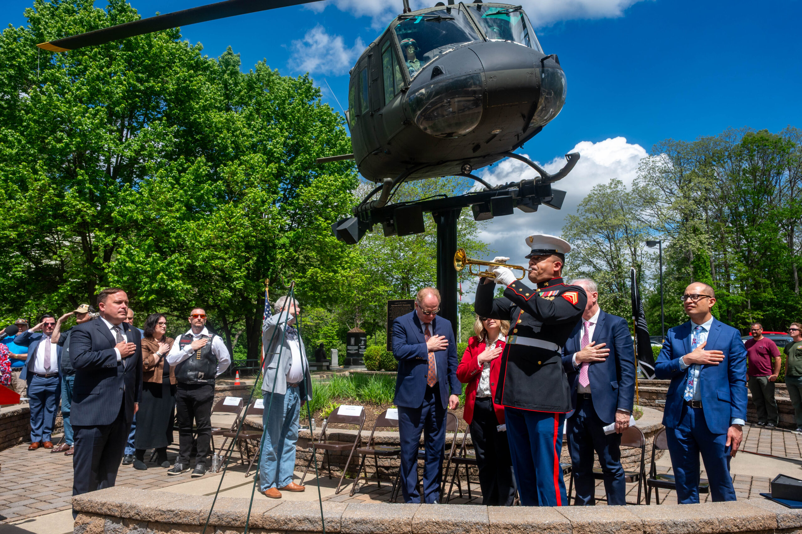 Vietnam Veterans Remembrance Day Ceremony at New Jersey Vietnam Veterans' Memorial and Museum, May 7, 2025